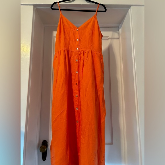 A New Day orange size large dress - Picture 1 of 2
